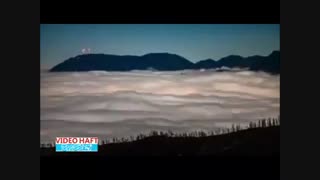 برای چند لحظه در اقیانوس ابری کلرادو غرق شوید!