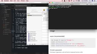 Hashing Passwords | Node Authentication Tutorial – Part 3