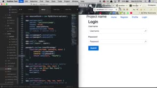 Creating a Login Page | Node Auth Tutorial - Part 7