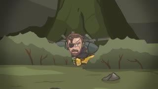 کارتون بازی Metal Gear Solid 5: The Phantom Pain parody