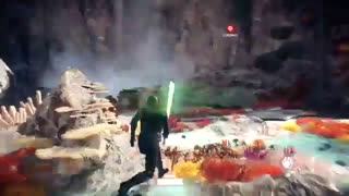 STAR WARS BATTLEFRONT 2 Walkthrough Gameplay Part 3 - Luke - Campaign Mission 3 (BF2 Battlefront II)