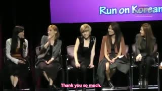 snsd در فن میتینگشون تو امریکا