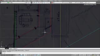 آموزش طراحی پلان در اتوکد و پست پروداکشن پلان در فتوشاپ