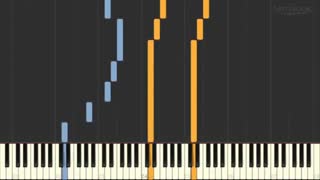 The Notebook - Piano Suite - Synthesia Piano Tutorial