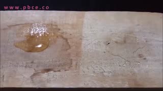 ویدیو ضد آب سازی چوب خام با عایق نانو