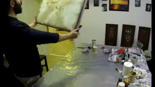 تابلو دکوراتیو خطی