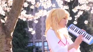 Your Lie in April - Colorful (Melodica Scene Cosplay)