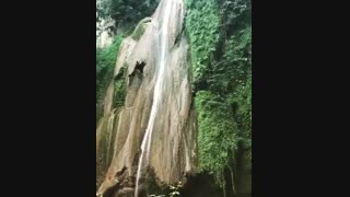 آبشار زیبای جنگل گلستان واقع در شرقی ترین نقطه استان گلستان