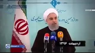 کلیپ جنجالی « وعده صادق » # روحانی