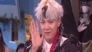 BTS Introducing themselves in Ellen show