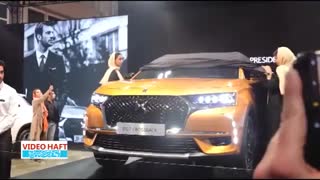 رونمایی از خودرو لوکس DS7 در نمایشگاه خودرو تهران