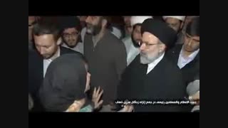 بازدید حجت الاسلام رئیسی از مناطق زلزله زده
