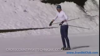 کنیک باتوم گذاری دوتایی در اسکی نوردیک کلاسیک