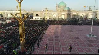 آئین شکرانه «خدمت، عزت و اقتدار» در حرم مطهر رضوی