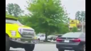 هیچوقت با یه دختر BMW سوار شوخى نکنید!!