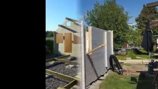 ساخت ویلا چوبی