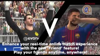 معرفی بازی PES 2018 PRO EVOLUTION SOCCER