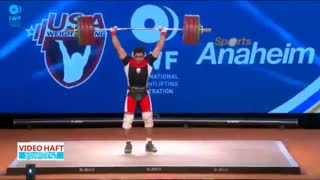 وزنه‌های طلایی رقابت‌های وزنه‌برداری آمریکا