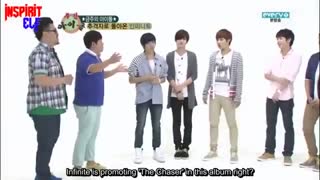 infinite-- weekly idol p1-2012 با زیرنویس آنلاین