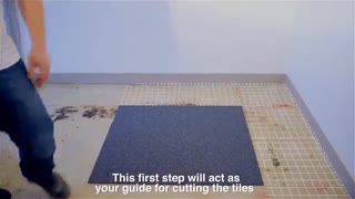 نحوه نصب موکت تایل Tecsom