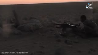 مجموعه حملات تروریست های داعش به ارتش سوریه در صحرای شام