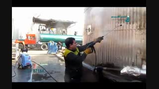 واترجت صنعتی - شستشوی انواع آلودگی، زنگ و رسوب