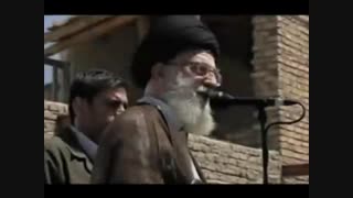 حضور سرزده رهبر انقلاب  در مناطق زلزله زده کرمانشاه