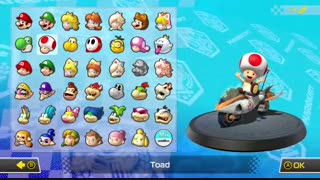 Mario Kart 8 Deluxe Menu