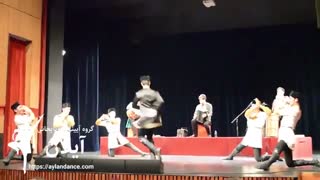 رقص زیبا و سریع ترکی با موسیقی زنده در فرهنگسرای نیاوران