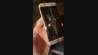 فشار انفجار باتری گوشی گلکسی اس 7 اج سامسونگ!!!