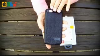 کاور شارژ 2500mAh آیفون 8 و 7 مدل Plaid برند BASEUS