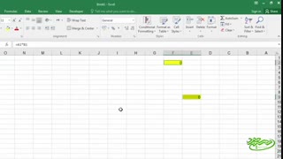 تغییر رنگ سلول های حاوی فرمول در اکسل
