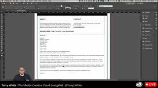 آموزش ایندیزاین : ساخت دکمه های تعاملی  Create Custom Interactive Resume Adobe InDesign CC