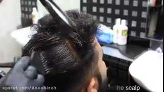 صاف کردن مو با مواد طبیعی به روش ریباندینگ نانو09123019243