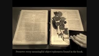 آموزش ترمیم و ته بندی کتب قدیمی