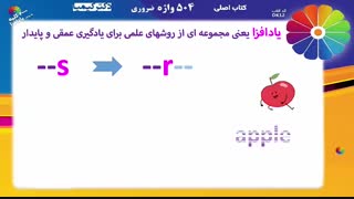 دکتر کیمیا 504 واژه - روش یادافزا - Rural