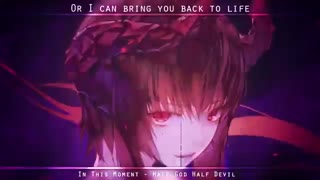 nightcore half God half devil _ نایتکور نیمه خدا نیمه شیطان