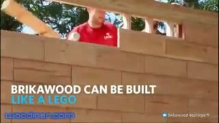 ویلای رویایی خودرا بسازید(چوب جای آجر)