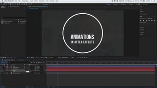 آموزش ساخت 5 انیمیشن ساده در افترافکت