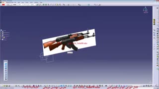 پروژه های کتیا - طراحی اسلحه