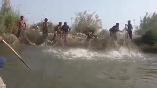 ماهیگیری با تور