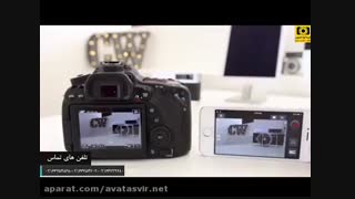 معرفی امکانات wifi در دوربین Canon 80D
