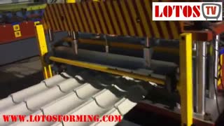 خط تولید ورق طرح سفال / پوشش سقف شیروانی