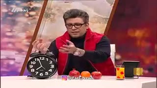 عصبانیت رشیدپورروی آنتن زنده