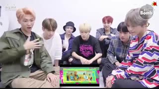 ری اکشن BTSبه DNA