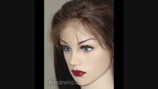 کلاه گیس زنانه طبیعی جلوتور جلو فرق، ترمیم مو الوپسی تیناویگ