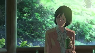 انیمه ی garden of word زیرنویس فارسی