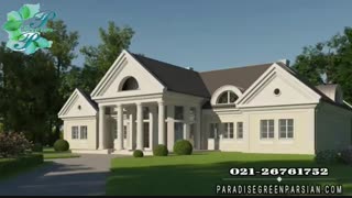 طراحی نمای ویلا