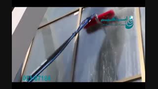 نماشوی - شستشوی نما بدون استفاده از بالابر