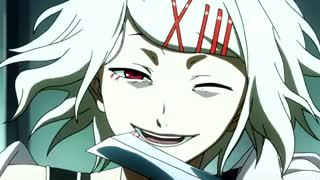 juuzou suzuya x junko enoshima — hit and run.